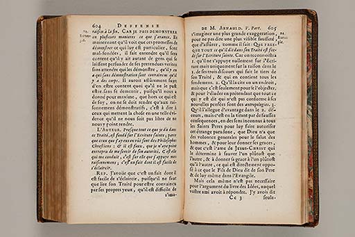 Deffense de Mr. Arnauld docteur de Sorbonne, contre la reponse au livre des vrayes et des fausses idées.