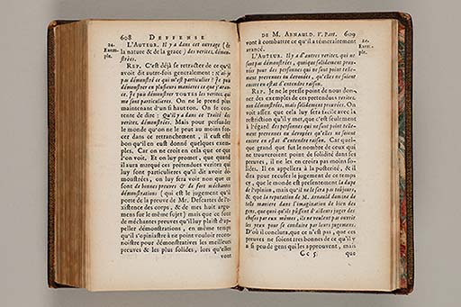 Deffense de Mr. Arnauld docteur de Sorbonne, contre la reponse au livre des vrayes et des fausses idées.