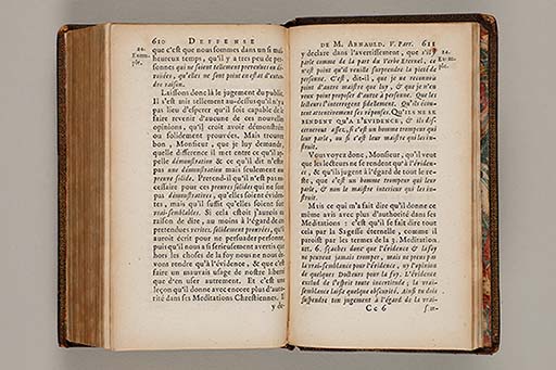 Deffense de Mr. Arnauld docteur de Sorbonne, contre la reponse au livre des vrayes et des fausses idées.