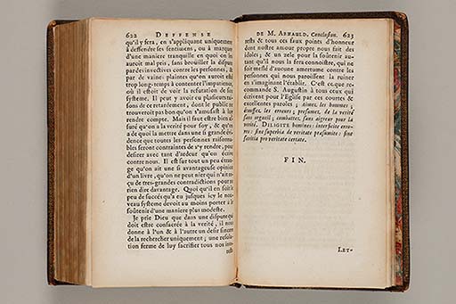 Deffense de Mr. Arnauld docteur de Sorbonne, contre la reponse au livre des vrayes et des fausses idées.