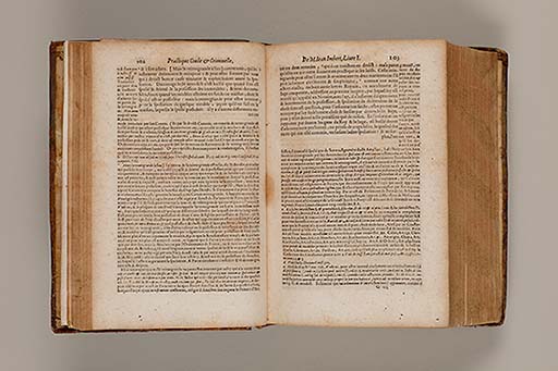 La practique judiciaire, tant civile que criminelle, receue et observee par tout le royaume de France / composee par M. Jean Imbert.