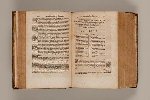 La practique judiciaire, tant civile que criminelle, receue et observee par tout le royaume de France / composee par M. Jean Imbert.
