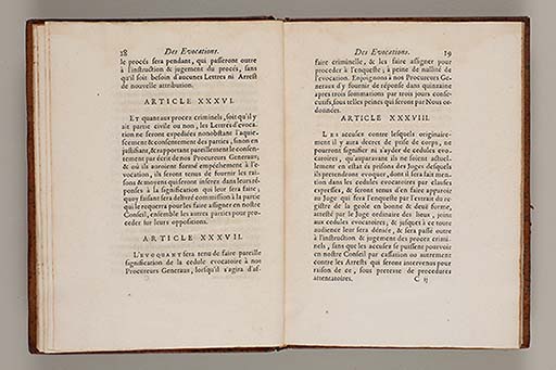 Ordonnance de Louis XIV, roy de France et de Navarre, ensemble les edits et declarations touchant la reformation de la justice, du mois d'aoust 1669.