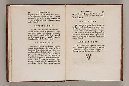 Ordonnance de Louis XIV, roy de France et de Navarre, ensemble les edits et declarations touchant la reformation de la justice, du mois d'aoust 1669.