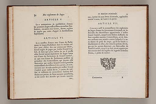 Ordonnance de Louis XIV, roy de France et de Navarre, ensemble les edits et declarations touchant la reformation de la justice, du mois d'aoust 1669.