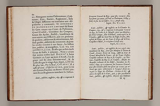 Ordonnance de Louis XIV, roy de France et de Navarre, ensemble les edits et declarations touchant la reformation de la justice, du mois d'aoust 1669.