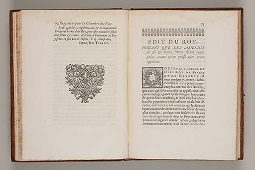 Ordonnance de Louis XIV, roy de France et de Navarre, ensemble les edits et declarations touchant la reformation de la justice, du mois d'aoust 1669.