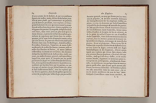 Ordonnance de Louis XIV, roy de France et de Navarre, ensemble les edits et declarations touchant la reformation de la justice, du mois d'aoust 1669.