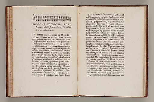 Ordonnance de Louis XIV, roy de France et de Navarre, ensemble les edits et declarations touchant la reformation de la justice, du mois d'aoust 1669.