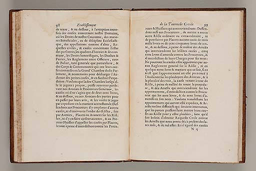 Ordonnance de Louis XIV, roy de France et de Navarre, ensemble les edits et declarations touchant la reformation de la justice, du mois d'aoust 1669.