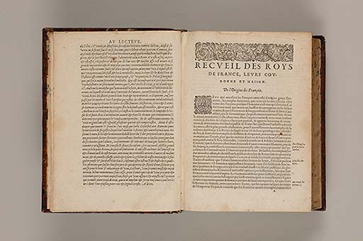 Recueil des roys de France, leurs couronne et maison / par Iean du Tillet ... En ceste derniere edition ont esté adjoustez les memoires dudit sieur ... 