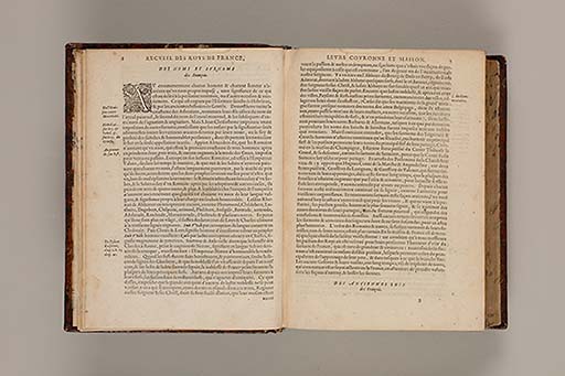 Recueil des roys de France, leurs couronne et maison / par Iean du Tillet ... En ceste derniere edition ont esté adjoustez les memoires dudit sieur ... 