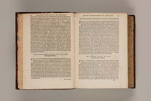 Recueil des roys de France, leurs couronne et maison / par Iean du Tillet ... En ceste derniere edition ont esté adjoustez les memoires dudit sieur ... 