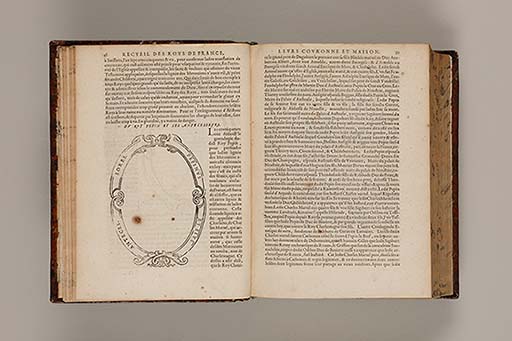 Recueil des roys de France, leurs couronne et maison / par Iean du Tillet ... En ceste derniere edition ont esté adjoustez les memoires dudit sieur ... 
