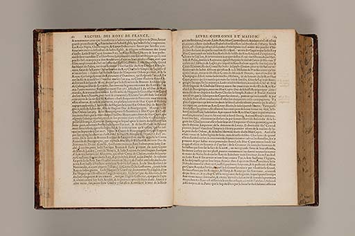 Recueil des roys de France, leurs couronne et maison / par Iean du Tillet ... En ceste derniere edition ont esté adjoustez les memoires dudit sieur ... 