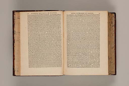 Recueil des roys de France, leurs couronne et maison / par Iean du Tillet ... En ceste derniere edition ont esté adjoustez les memoires dudit sieur ... 