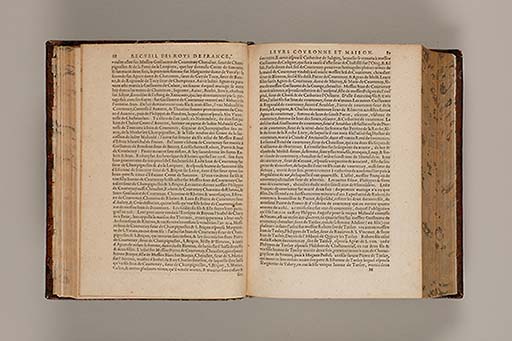 Recueil des roys de France, leurs couronne et maison / par Iean du Tillet ... En ceste derniere edition ont esté adjoustez les memoires dudit sieur ... 