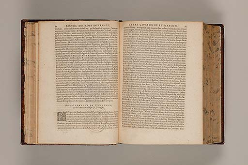 Recueil des roys de France, leurs couronne et maison / par Iean du Tillet ... En ceste derniere edition ont esté adjoustez les memoires dudit sieur ... 
