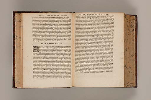 Recueil des roys de France, leurs couronne et maison / par Iean du Tillet ... En ceste derniere edition ont esté adjoustez les memoires dudit sieur ... 