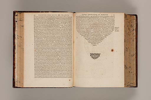 Recueil des roys de France, leurs couronne et maison / par Iean du Tillet ... En ceste derniere edition ont esté adjoustez les memoires dudit sieur ... 