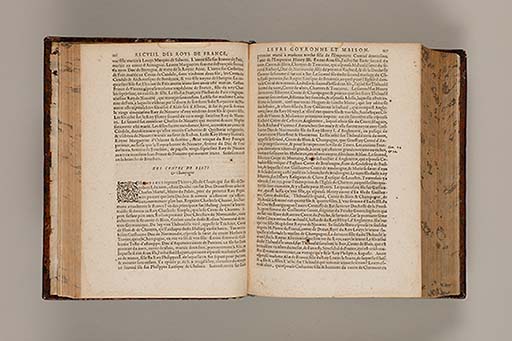 Recueil des roys de France, leurs couronne et maison / par Iean du Tillet ... En ceste derniere edition ont esté adjoustez les memoires dudit sieur ... 