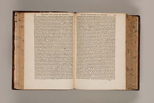 Recueil des roys de France, leurs couronne et maison / par Iean du Tillet ... En ceste derniere edition ont esté adjoustez les memoires dudit sieur ... 