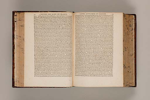 Recueil des roys de France, leurs couronne et maison / par Iean du Tillet ... En ceste derniere edition ont esté adjoustez les memoires dudit sieur ... 