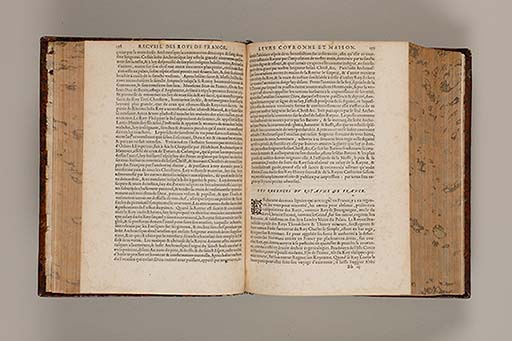 Recueil des roys de France, leurs couronne et maison / par Iean du Tillet ... En ceste derniere edition ont esté adjoustez les memoires dudit sieur ... 