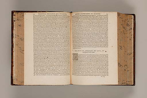 Recueil des roys de France, leurs couronne et maison / par Iean du Tillet ... En ceste derniere edition ont esté adjoustez les memoires dudit sieur ... 