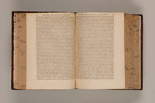 Recueil des roys de France, leurs couronne et maison / par Iean du Tillet ... En ceste derniere edition ont esté adjoustez les memoires dudit sieur ... 