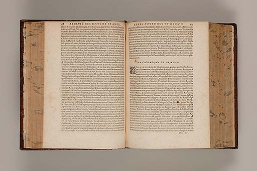 Recueil des roys de France, leurs couronne et maison / par Iean du Tillet ... En ceste derniere edition ont esté adjoustez les memoires dudit sieur ... 