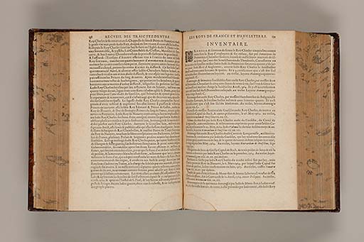 Recueil des roys de France, leurs couronne et maison / par Iean du Tillet ... En ceste derniere edition ont esté adjoustez les memoires dudit sieur ... 