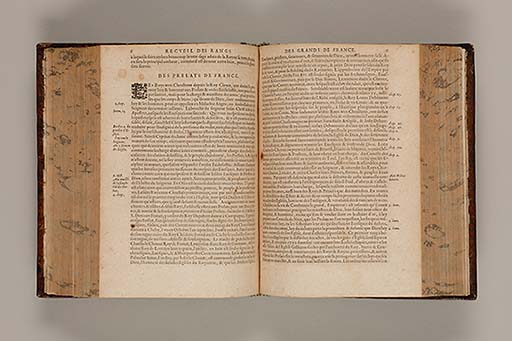 Recueil des roys de France, leurs couronne et maison / par Iean du Tillet ... En ceste derniere edition ont esté adjoustez les memoires dudit sieur ... 