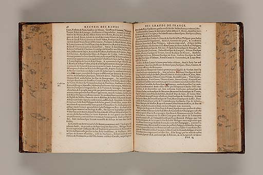 Recueil des roys de France, leurs couronne et maison / par Iean du Tillet ... En ceste derniere edition ont esté adjoustez les memoires dudit sieur ... 