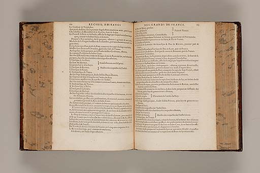 Recueil des roys de France, leurs couronne et maison / par Iean du Tillet ... En ceste derniere edition ont esté adjoustez les memoires dudit sieur ... 
