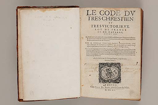 Le code du tres-chrestien et tres-victorieux, Roy de France et de Navarre, Henry IIII / par M. Thomas Cormier. Derniere édition.