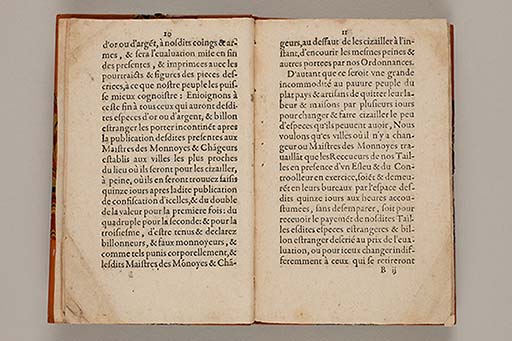 [Ordonnance du roy sur le faict & reglement general de ses monnoyes].