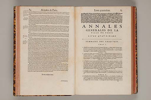 Les annales generales de la ville de Paris, representant tout ce que l'histoire a peu remarquer de ce qui s'est passé de plus memorable en icelle,  depuis sa premiere fondation, jusques à present ... 