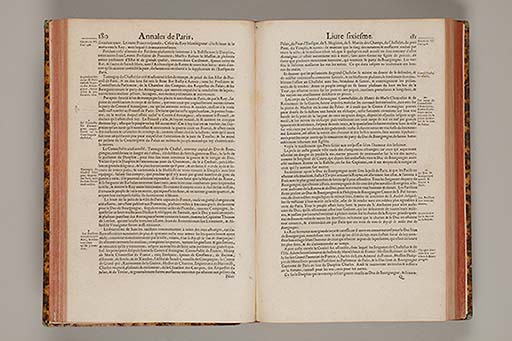 Les annales generales de la ville de Paris, representant tout ce que l'histoire a peu remarquer de ce qui s'est passé de plus memorable en icelle,  depuis sa premiere fondation, jusques à present ... 