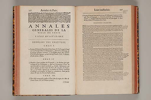 Les annales generales de la ville de Paris, representant tout ce que l'histoire a peu remarquer de ce qui s'est passé de plus memorable en icelle,  depuis sa premiere fondation, jusques à present ... 