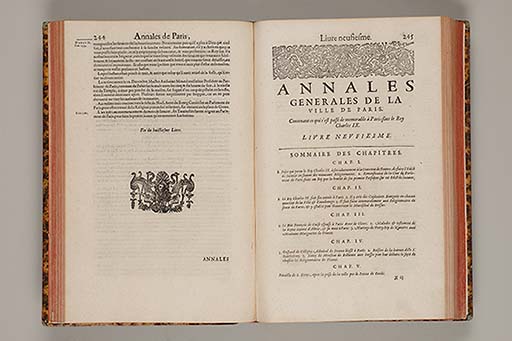 Les annales generales de la ville de Paris, representant tout ce que l'histoire a peu remarquer de ce qui s'est passé de plus memorable en icelle,  depuis sa premiere fondation, jusques à present ... 