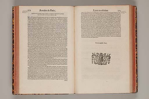 Les annales generales de la ville de Paris, representant tout ce que l'histoire a peu remarquer de ce qui s'est passé de plus memorable en icelle,  depuis sa premiere fondation, jusques à present ... 
