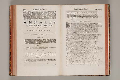 Les annales generales de la ville de Paris, representant tout ce que l'histoire a peu remarquer de ce qui s'est passé de plus memorable en icelle,  depuis sa premiere fondation, jusques à present ... 