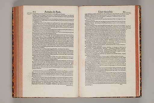 Les annales generales de la ville de Paris, representant tout ce que l'histoire a peu remarquer de ce qui s'est passé de plus memorable en icelle,  depuis sa premiere fondation, jusques à present ... 