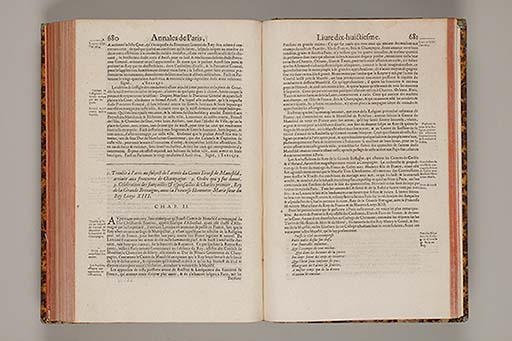 Les annales generales de la ville de Paris, representant tout ce que l'histoire a peu remarquer de ce qui s'est passé de plus memorable en icelle,  depuis sa premiere fondation, jusques à present ... 