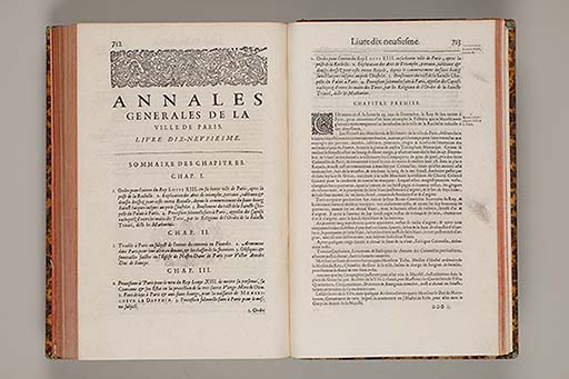 Les annales generales de la ville de Paris, representant tout ce que l'histoire a peu remarquer de ce qui s'est passé de plus memorable en icelle,  depuis sa premiere fondation, jusques à present ... 