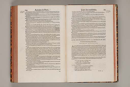 Les annales generales de la ville de Paris, representant tout ce que l'histoire a peu remarquer de ce qui s'est passé de plus memorable en icelle,  depuis sa premiere fondation, jusques à present ... 