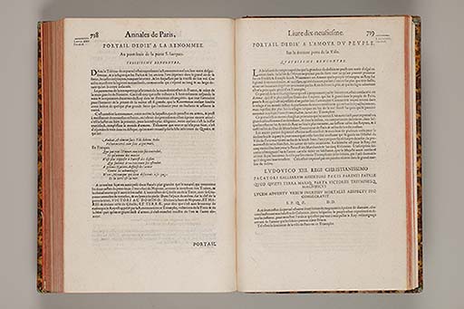 Les annales generales de la ville de Paris, representant tout ce que l'histoire a peu remarquer de ce qui s'est passé de plus memorable en icelle,  depuis sa premiere fondation, jusques à present ... 