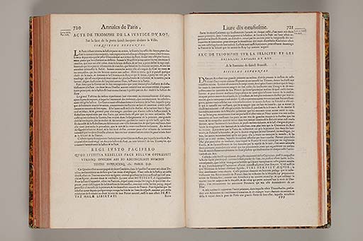 Les annales generales de la ville de Paris, representant tout ce que l'histoire a peu remarquer de ce qui s'est passé de plus memorable en icelle,  depuis sa premiere fondation, jusques à present ... 