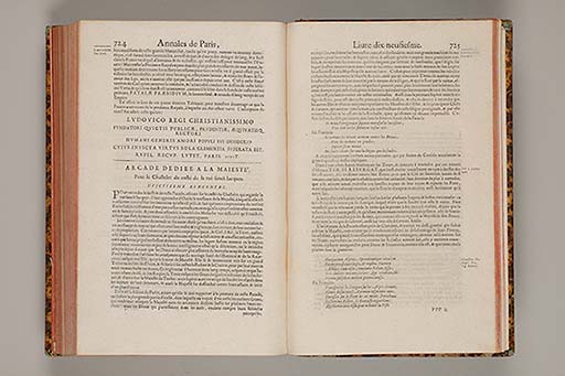 Les annales generales de la ville de Paris, representant tout ce que l'histoire a peu remarquer de ce qui s'est passé de plus memorable en icelle,  depuis sa premiere fondation, jusques à present ... 